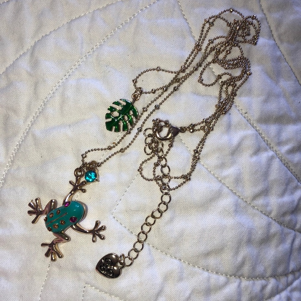 Betsey Johnson Double Necklace